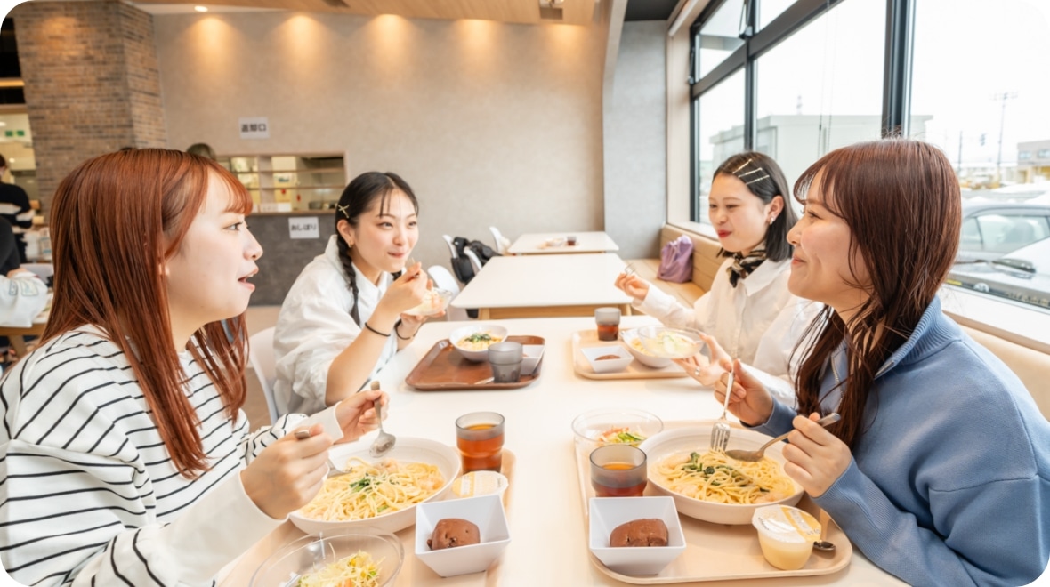 免許合宿中のお食事について